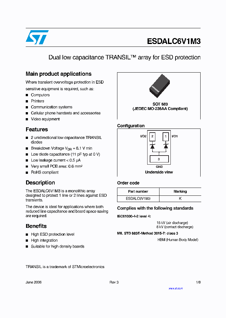 ESDALC6V1M3_875155.PDF Datasheet