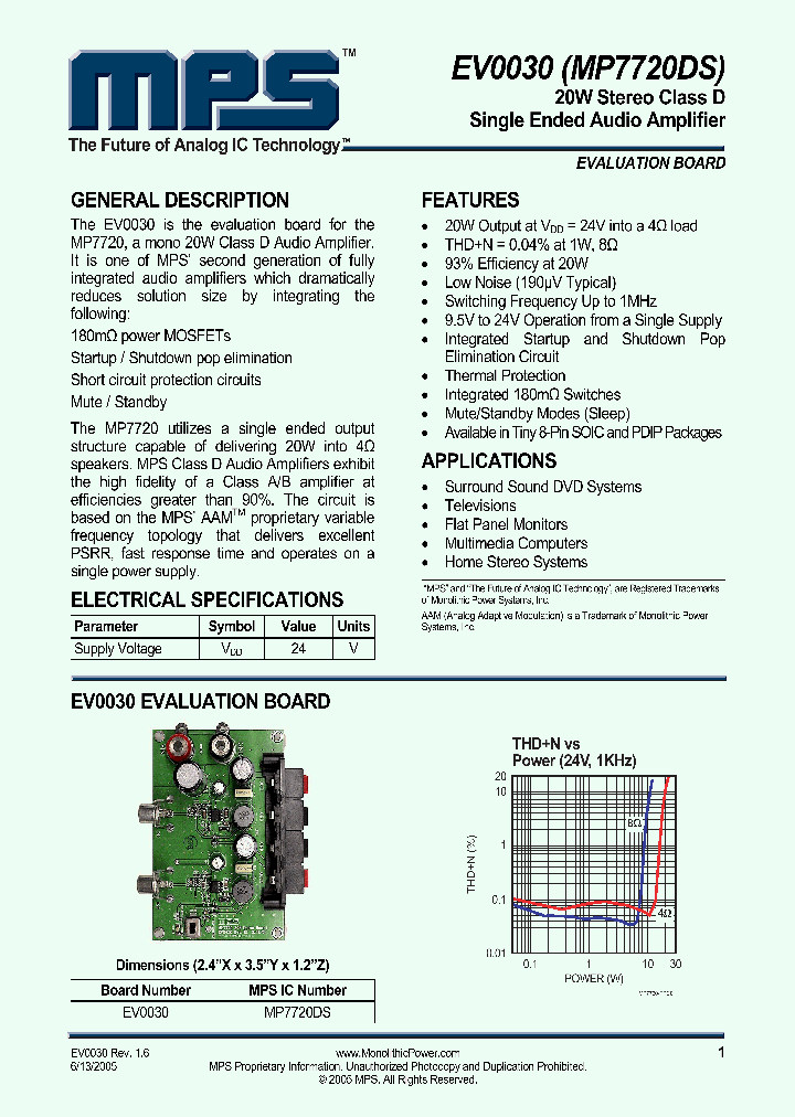 Mp7720ds 1049040 Pdf Datasheet Download Ic On Line