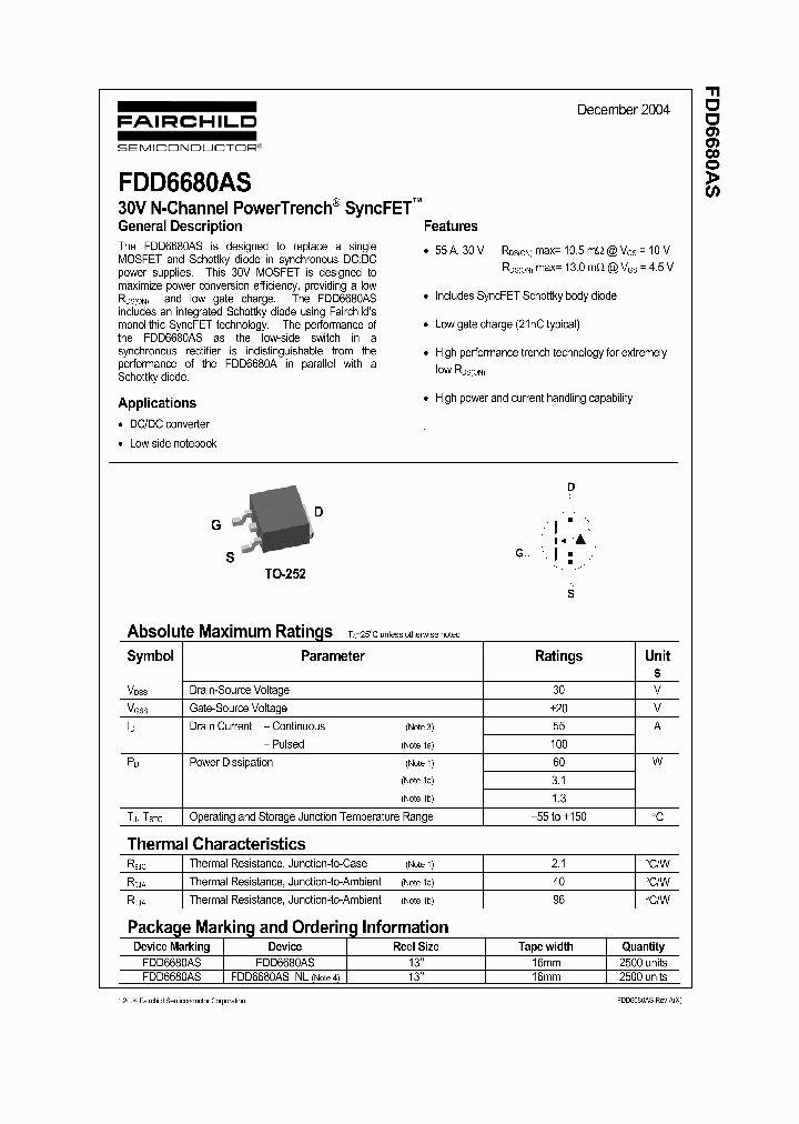 FDD6680ASNL_1239380.PDF Datasheet