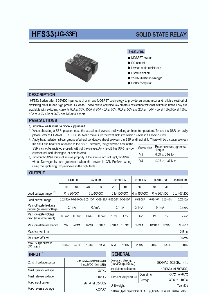 HFS334-50D40M-L555_1249408.PDF Datasheet