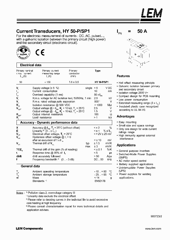 HY50-PSP1_701103.PDF Datasheet