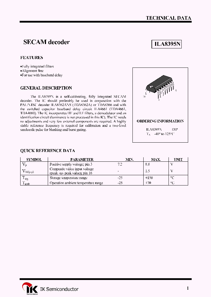 ILA8395N_1254449.PDF Datasheet