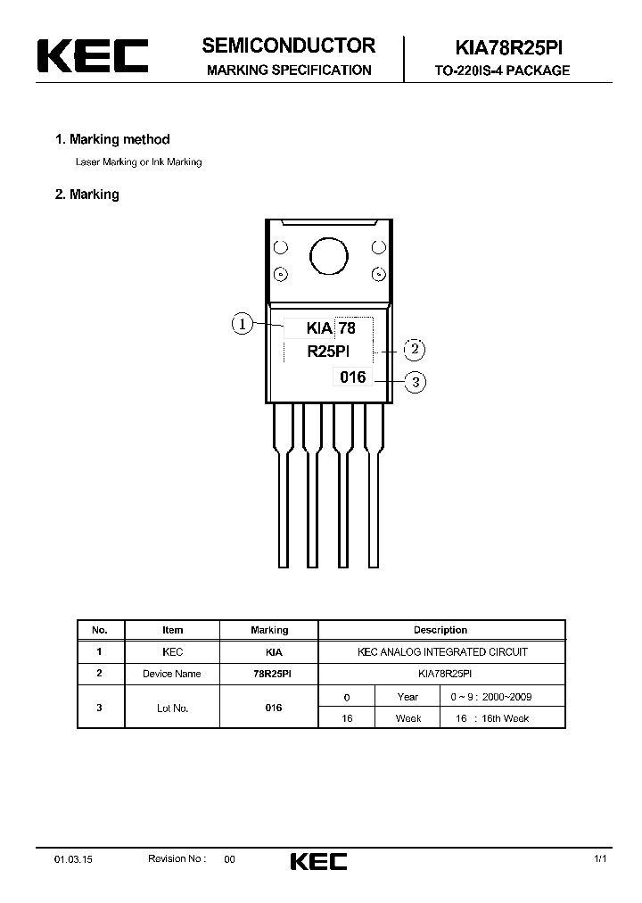 KIA78R25PI_1260459.PDF Datasheet