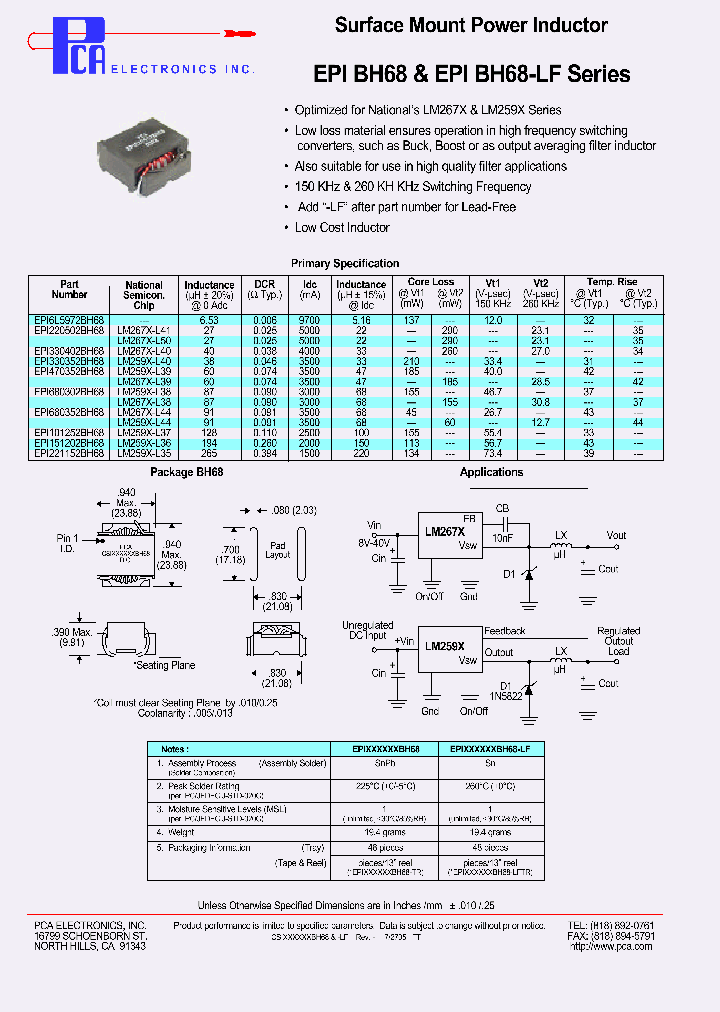 EPI330402BH68_686170.PDF Datasheet