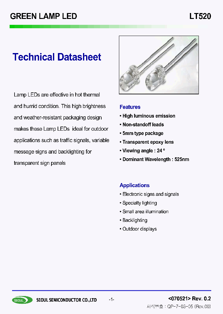 LT520_1083438.PDF Datasheet