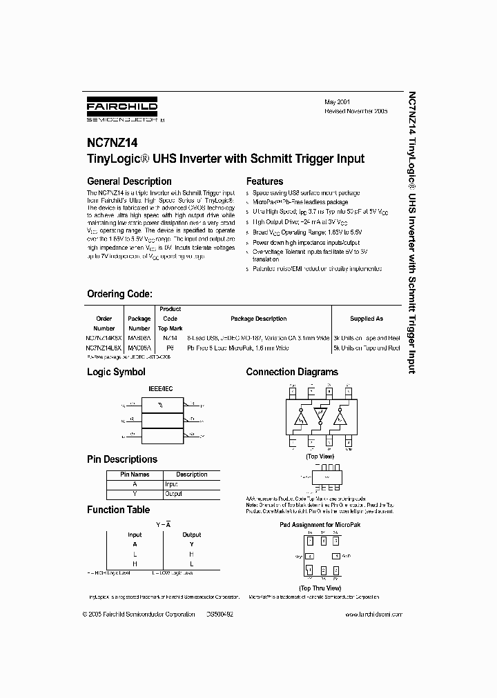 NC7NZ1405_1287456.PDF Datasheet