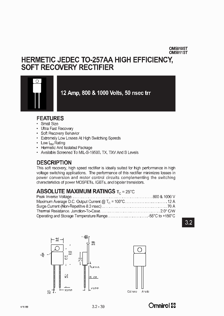 OM5011ST_1291919.PDF Datasheet