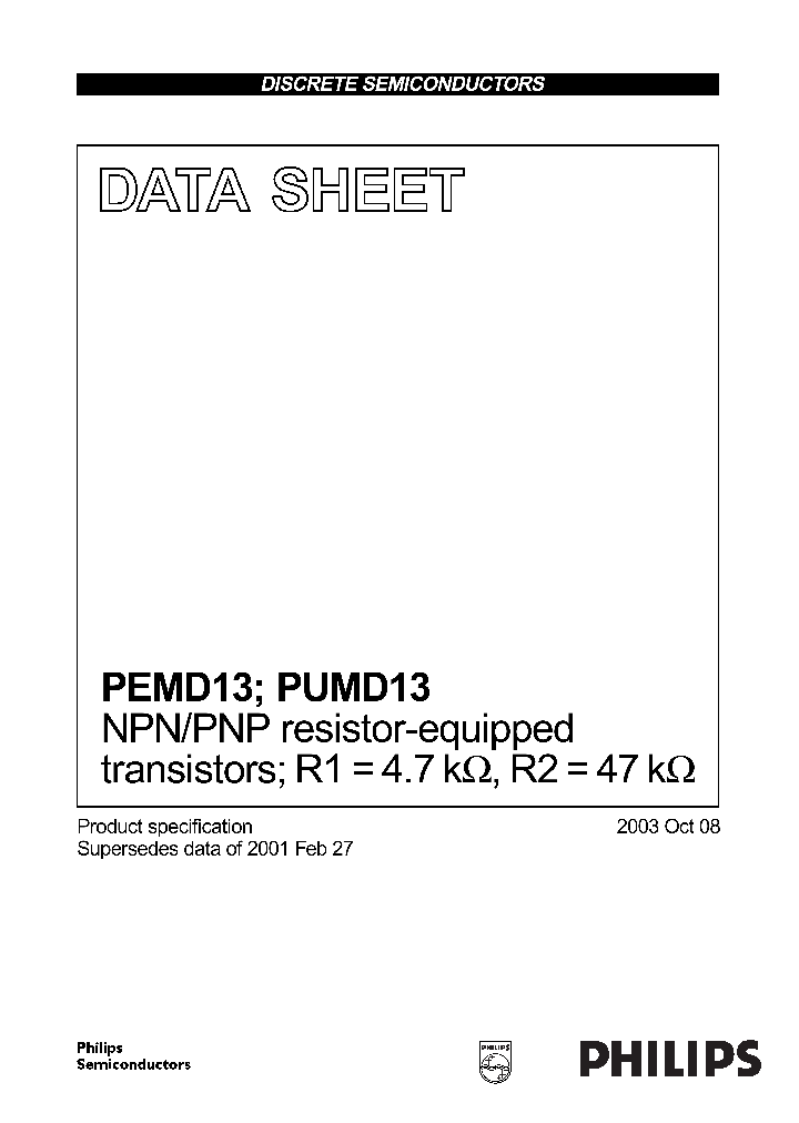 PUMD13_1132376.PDF Datasheet