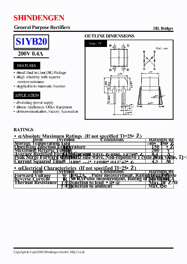 S1YB20_1303407.PDF Datasheet