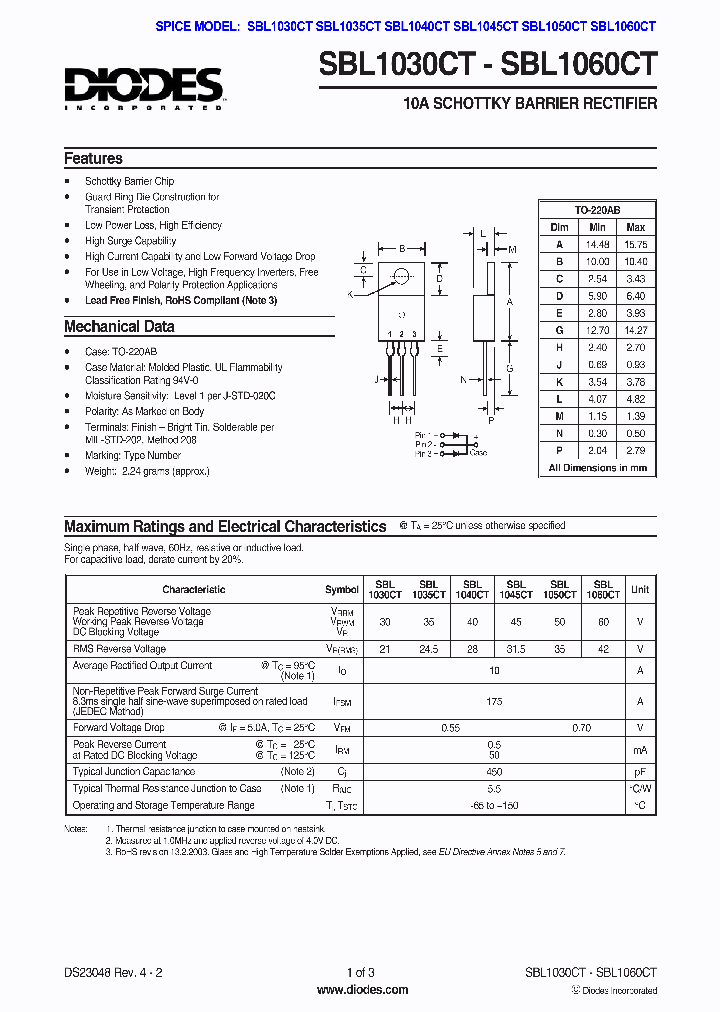 SBL1060CT_1305323.PDF Datasheet