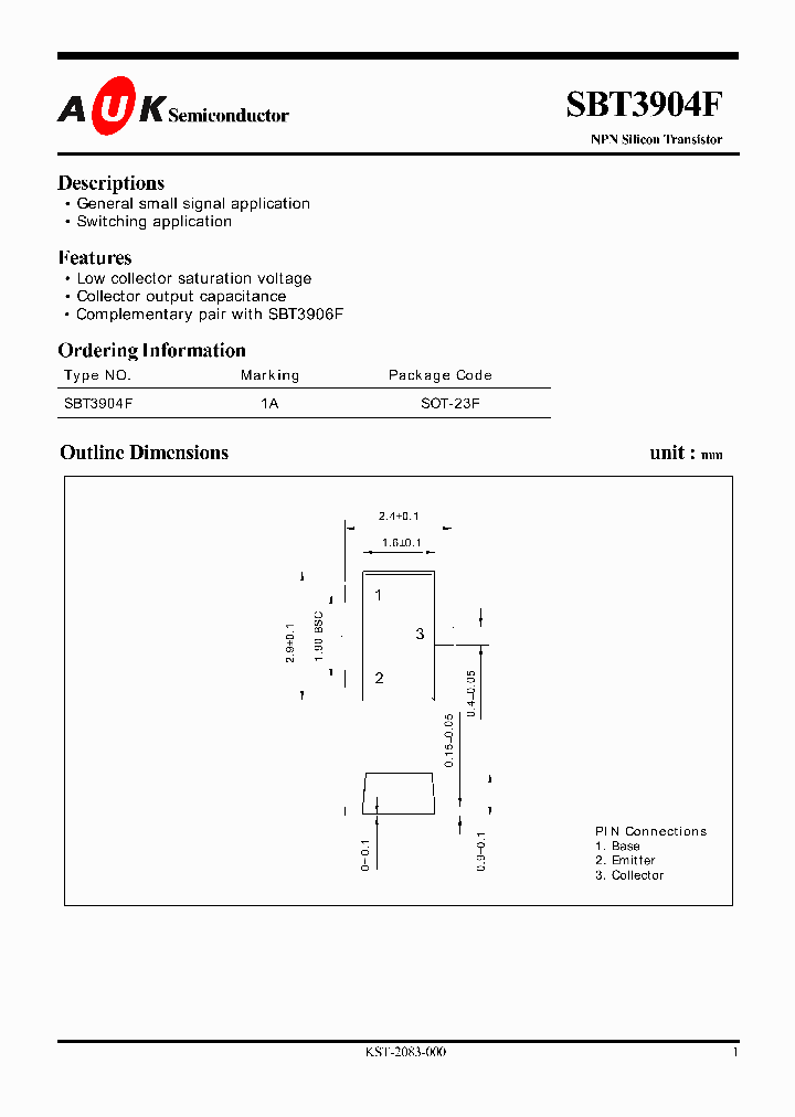 SBT3904F_1305468.PDF Datasheet