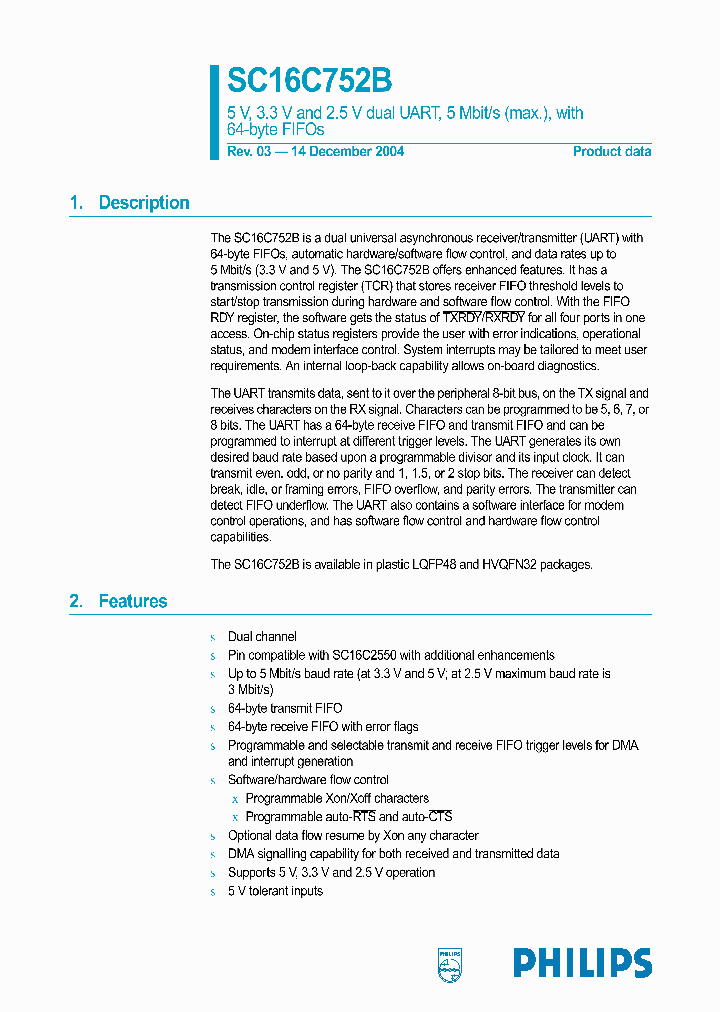 SC16C752BIBS_1305626.PDF Datasheet