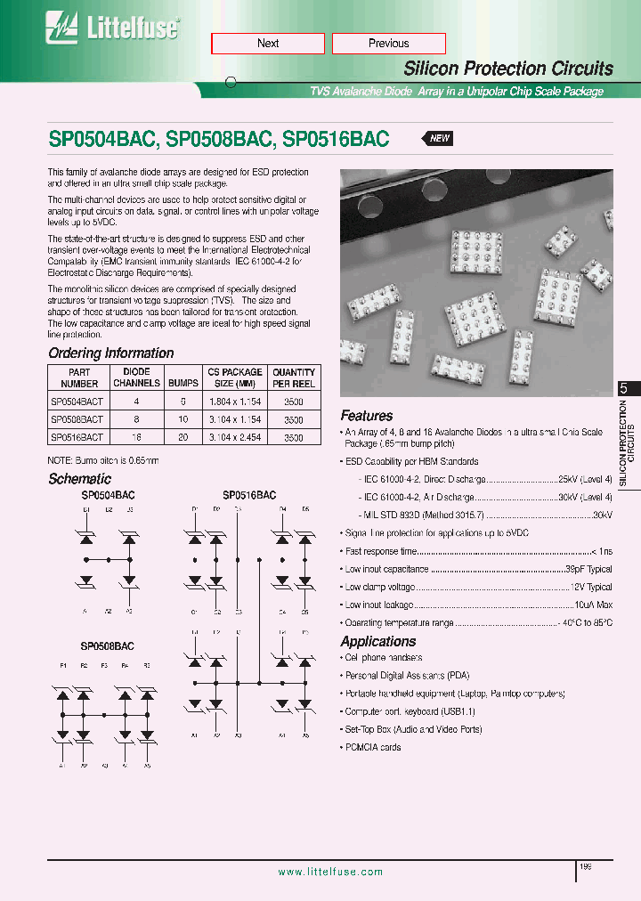 SP0516BACT_1314706.PDF Datasheet