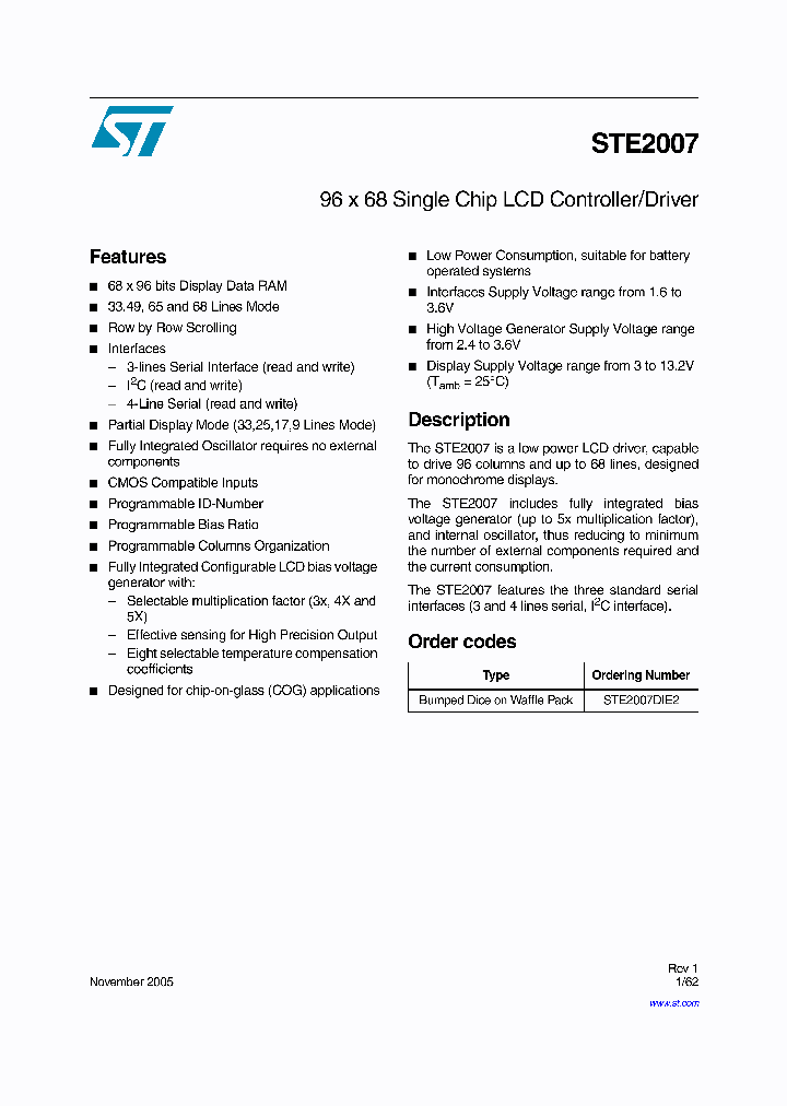 STE2007DIE2_1318150.PDF Datasheet