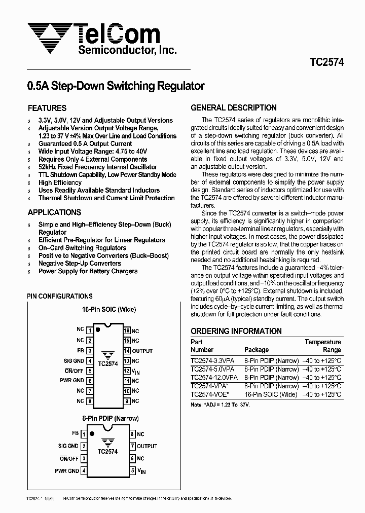 TC2574-VPA_1322038.PDF Datasheet
