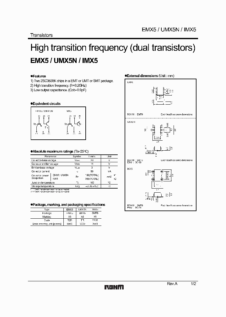 UMX5N_1331542.PDF Datasheet