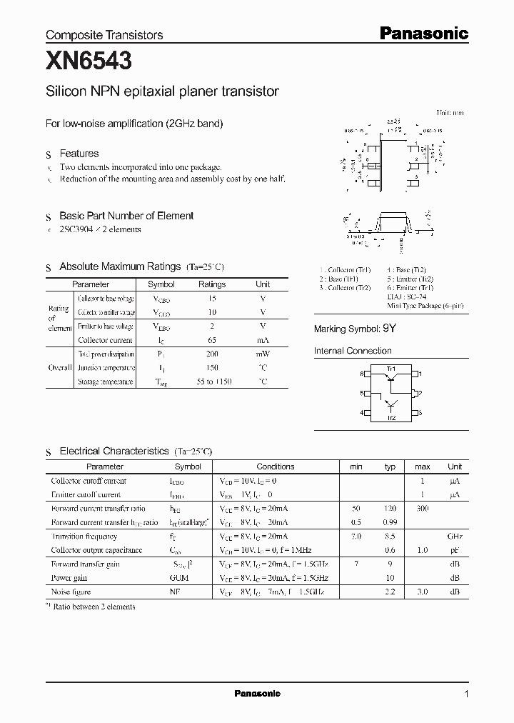 XN6543_921940.PDF Datasheet