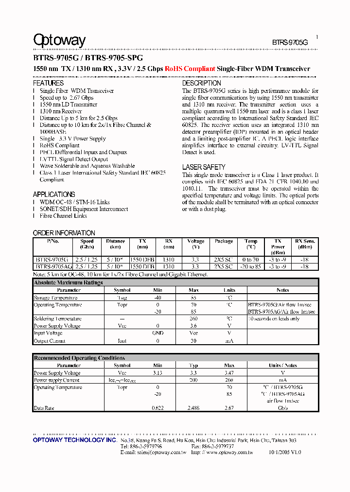 BTRS-9705-SPG_4119368.PDF Datasheet