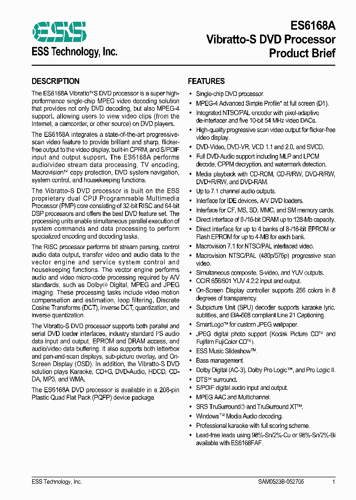 ES6168A05_4127933.PDF Datasheet