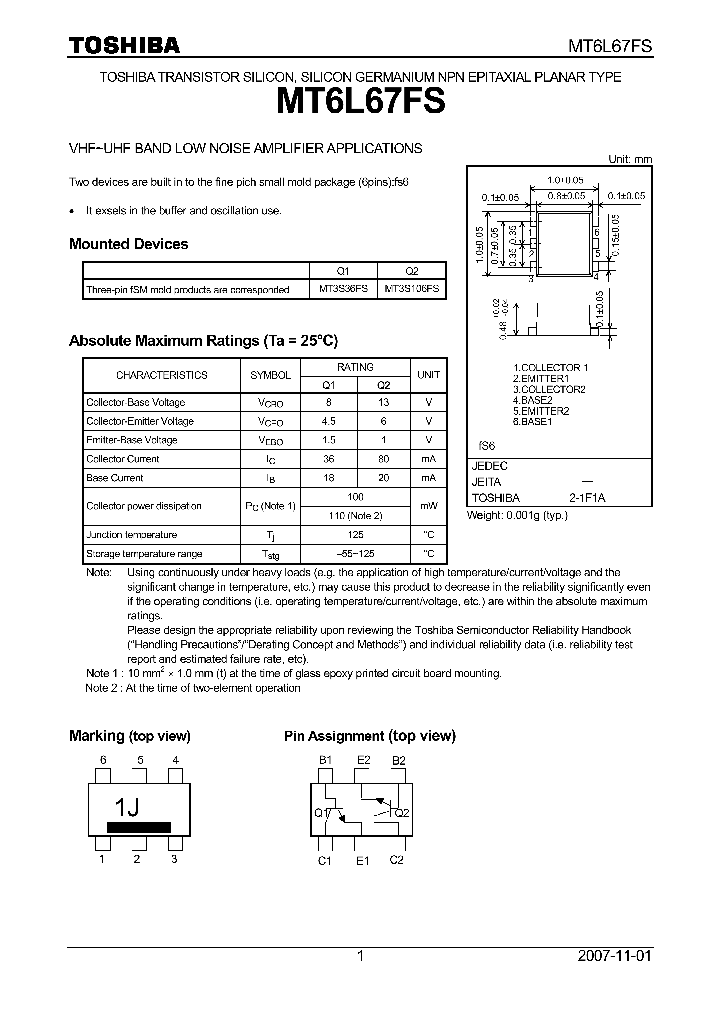 MT6L67FS_4125404.PDF Datasheet