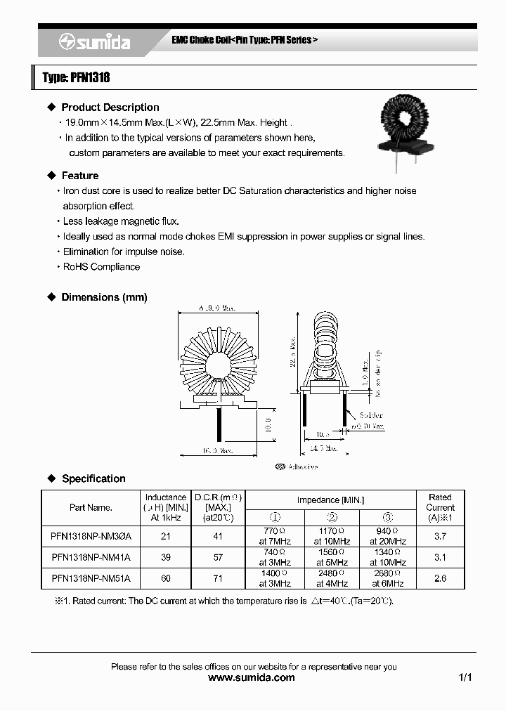 PFN1318NP-NM51A_4136677.PDF Datasheet