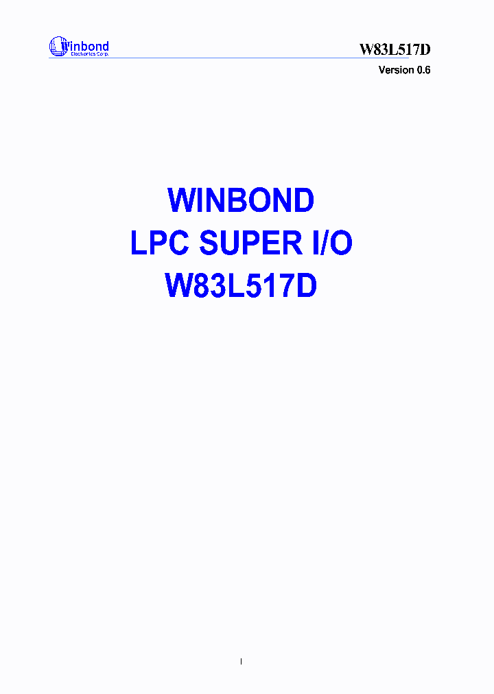 W83L517D_4105734.PDF Datasheet