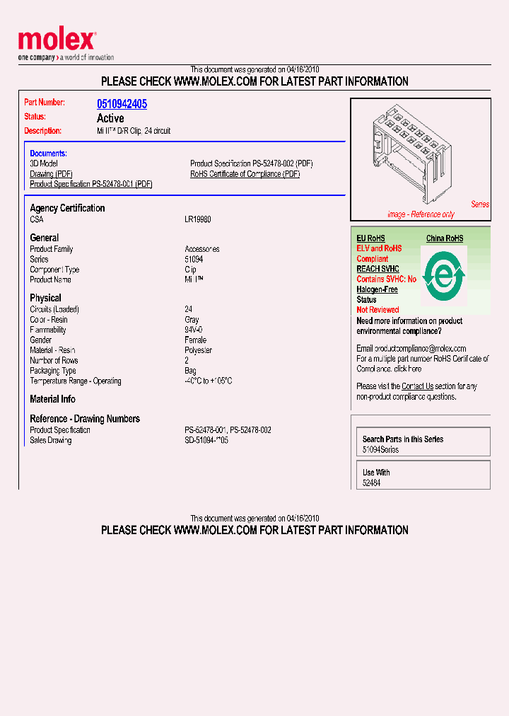 0510942405_4868495.PDF Datasheet