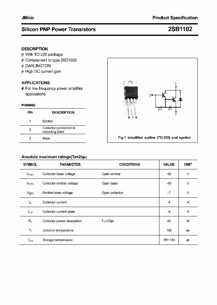 2SB1102_4627144.PDF Datasheet