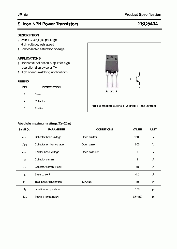 2SC5404_4810300.PDF Datasheet