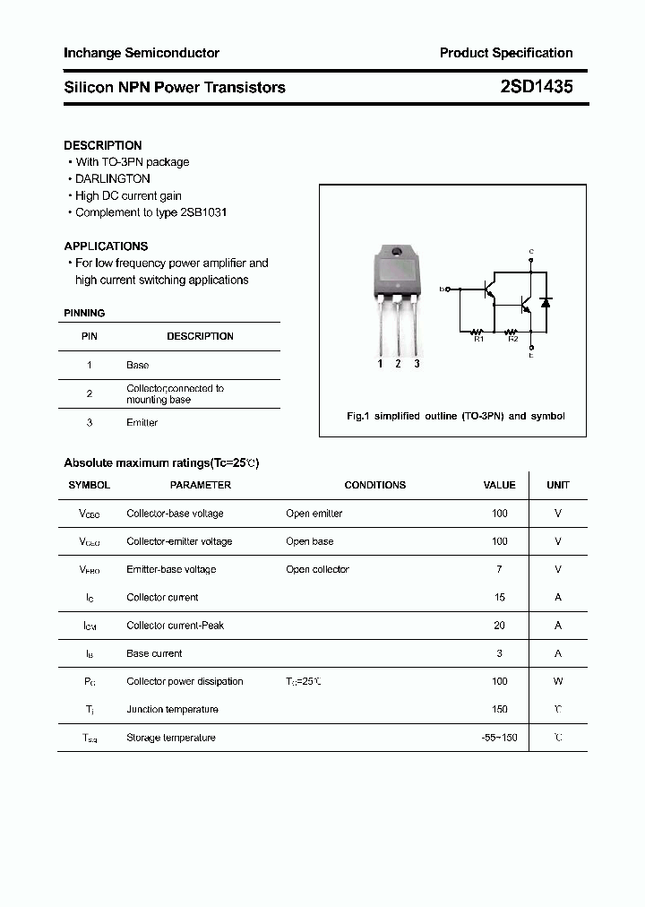 2SD1435_4817478.PDF Datasheet