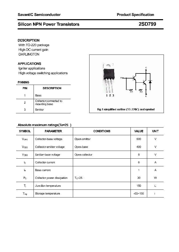 2SD799_4442599.PDF Datasheet