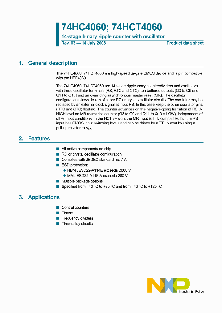 74HC4060_4637093.PDF Datasheet