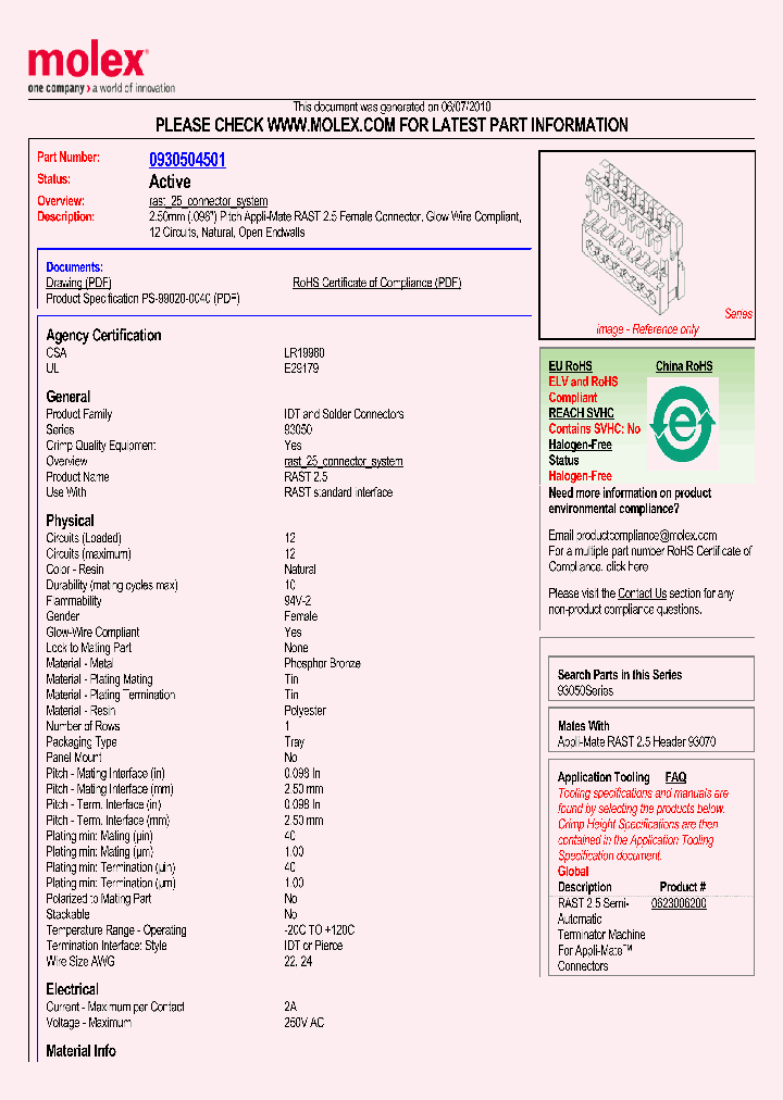 93050-4501_4912565.PDF Datasheet