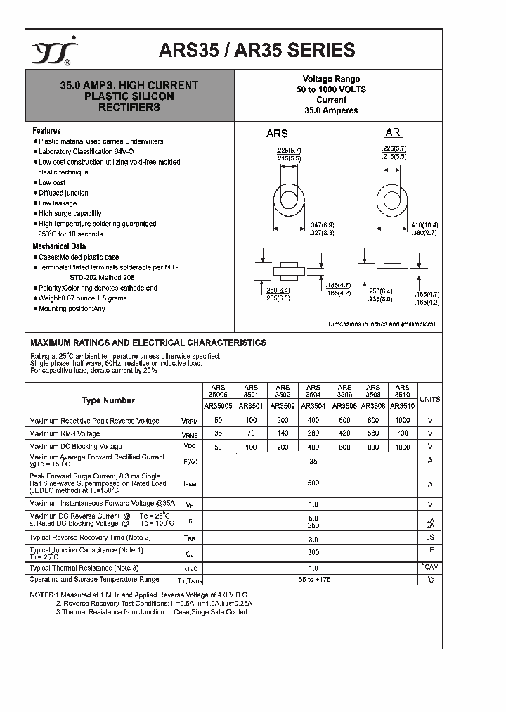 ARS35005_4490110.PDF Datasheet