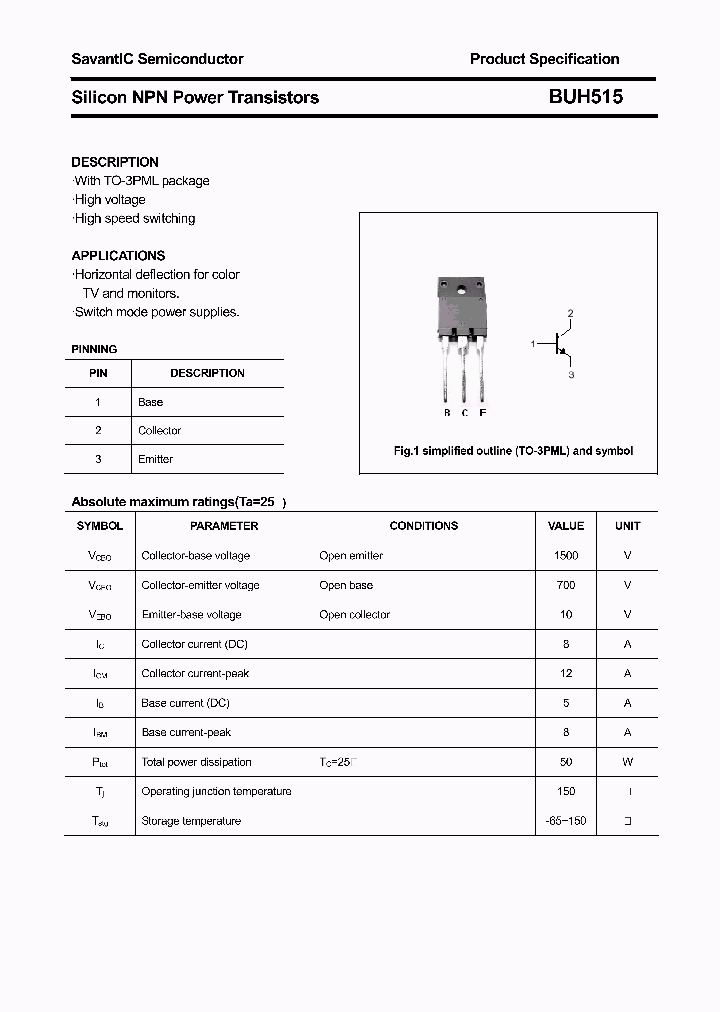 BUH515_4592547.PDF Datasheet