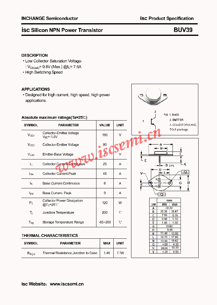BUV39_4544978.PDF Datasheet