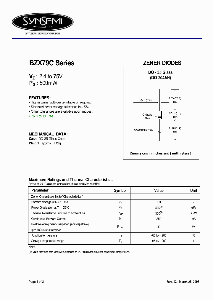 BZX79C30_4709498.PDF Datasheet