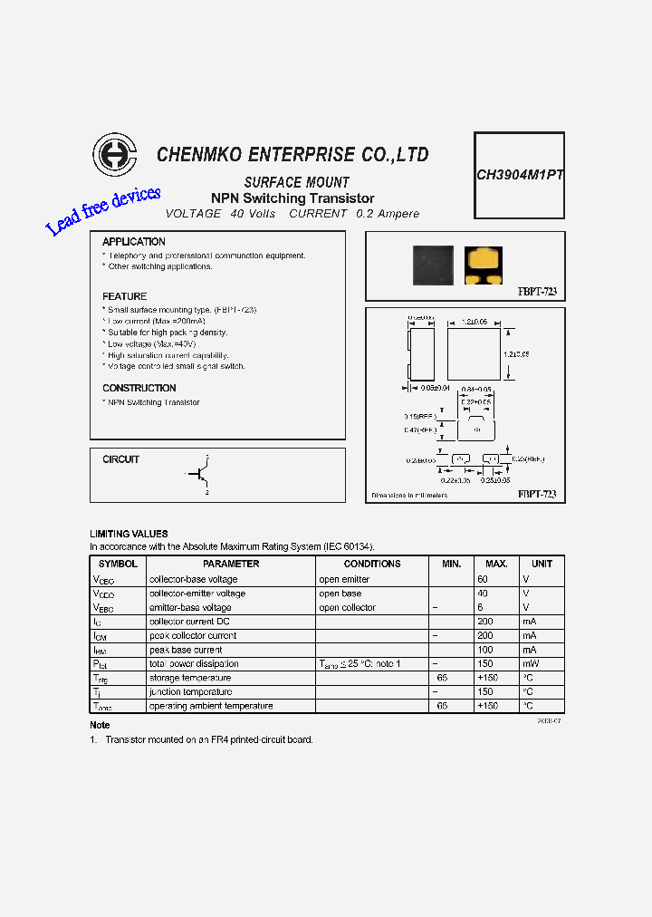 CH3904M1PT_4604535.PDF Datasheet