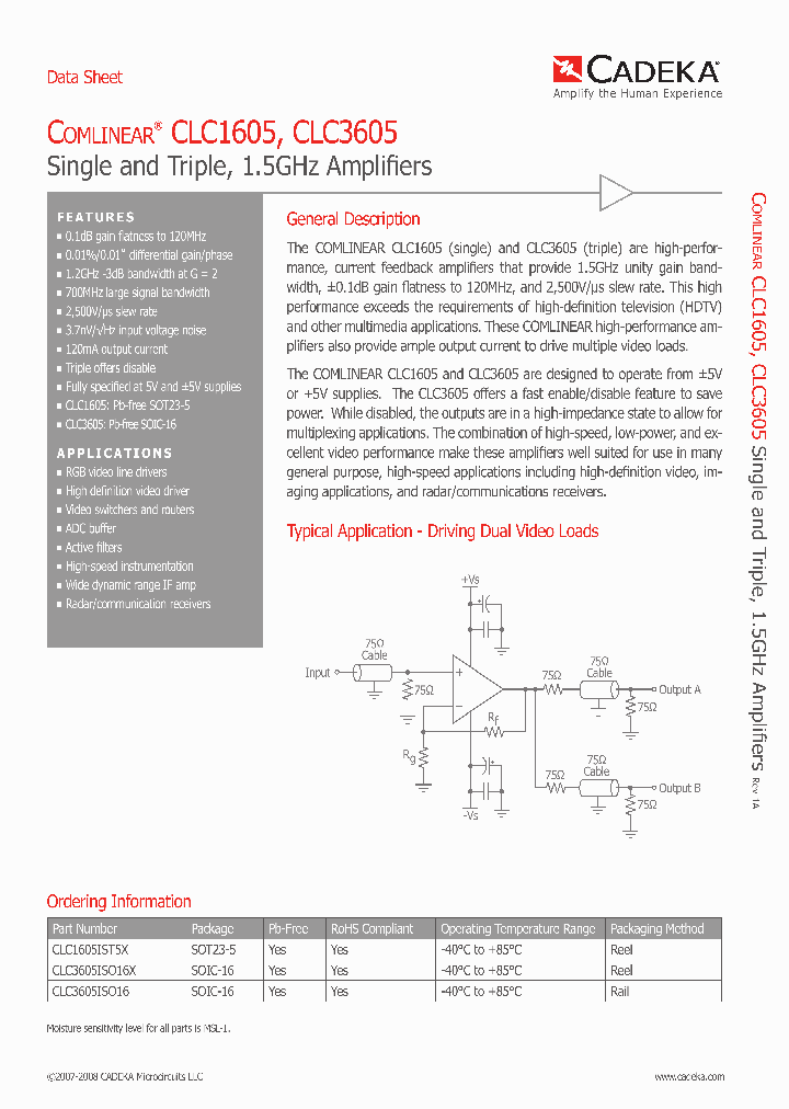 CLC3605_4420655.PDF Datasheet