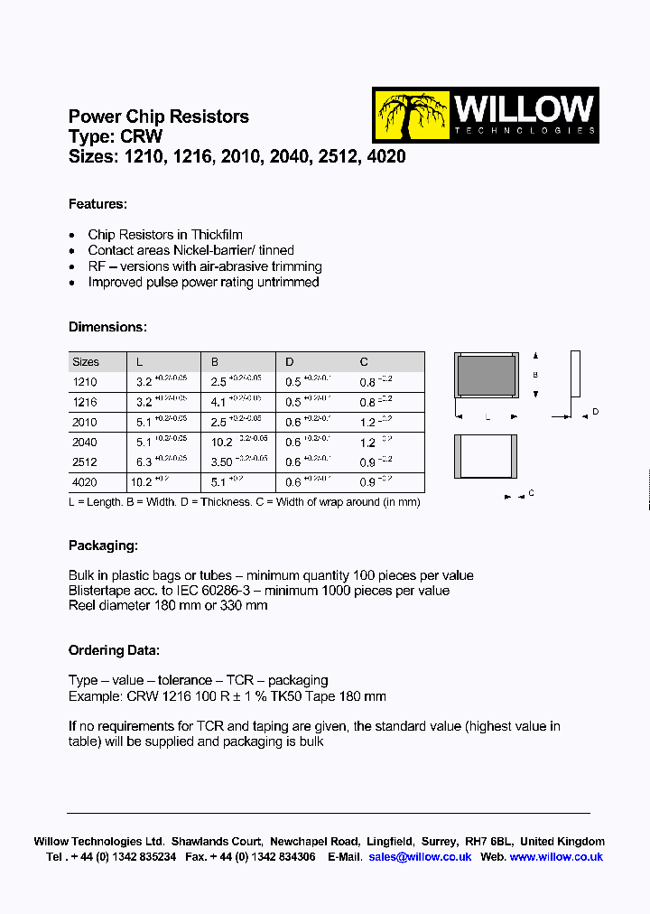 CRW1210_4490835.PDF Datasheet