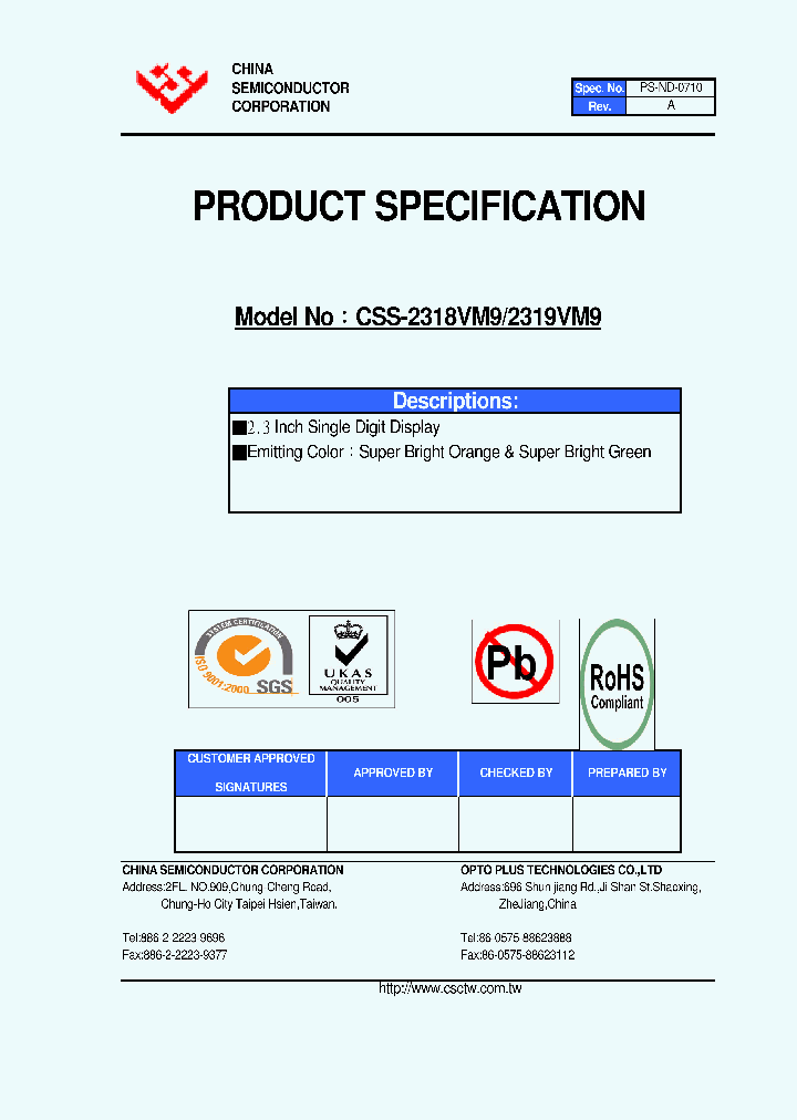 CSS-2319VM9_4446972.PDF Datasheet