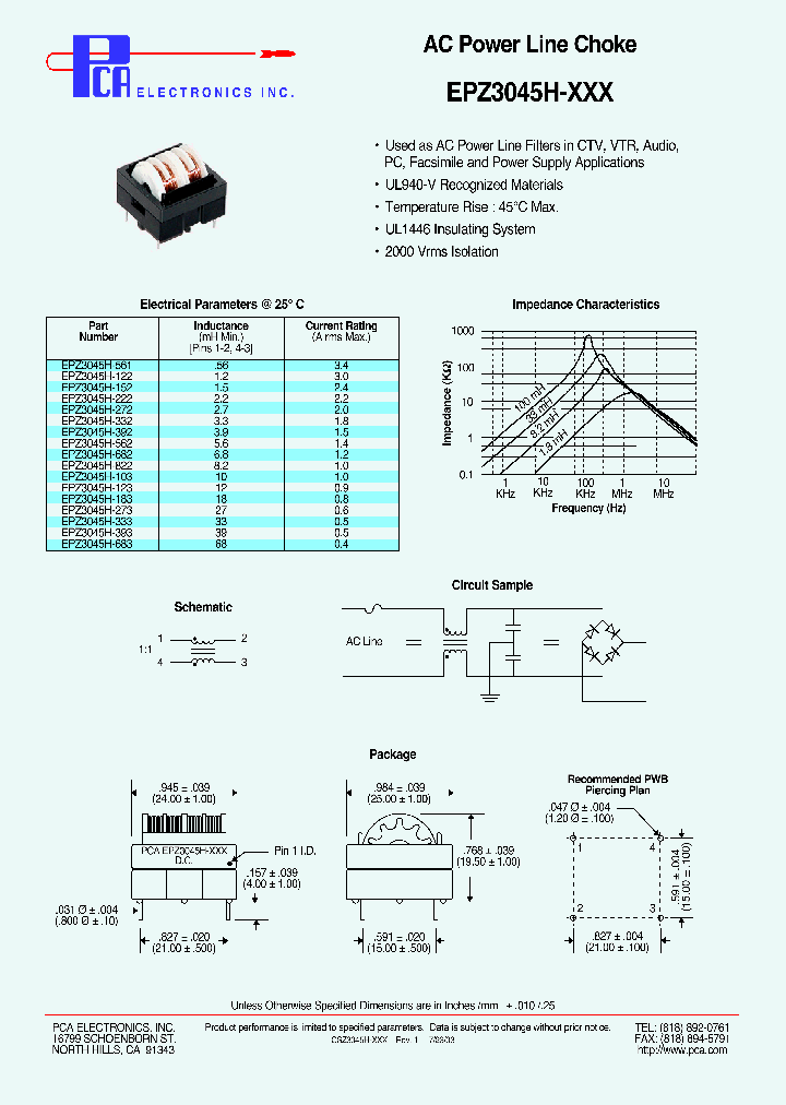 EPZ3045H-682_4574748.PDF Datasheet