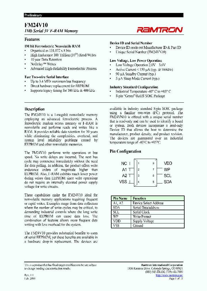 FM24V10_4545702.PDF Datasheet