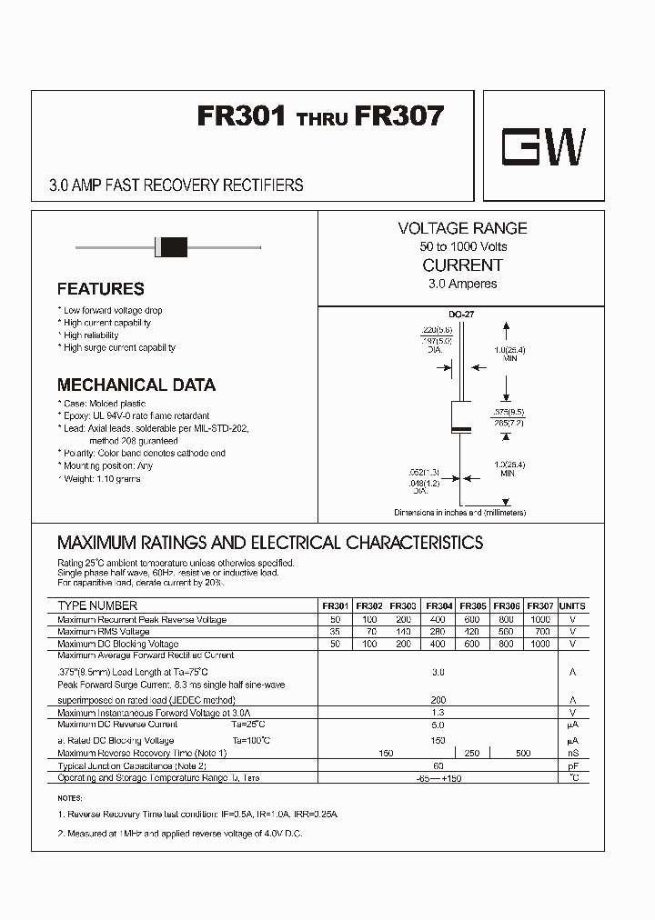 FR303_4241027.PDF Datasheet