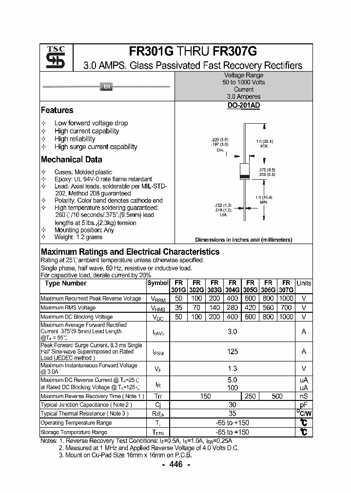 FR307G_4399114.PDF Datasheet