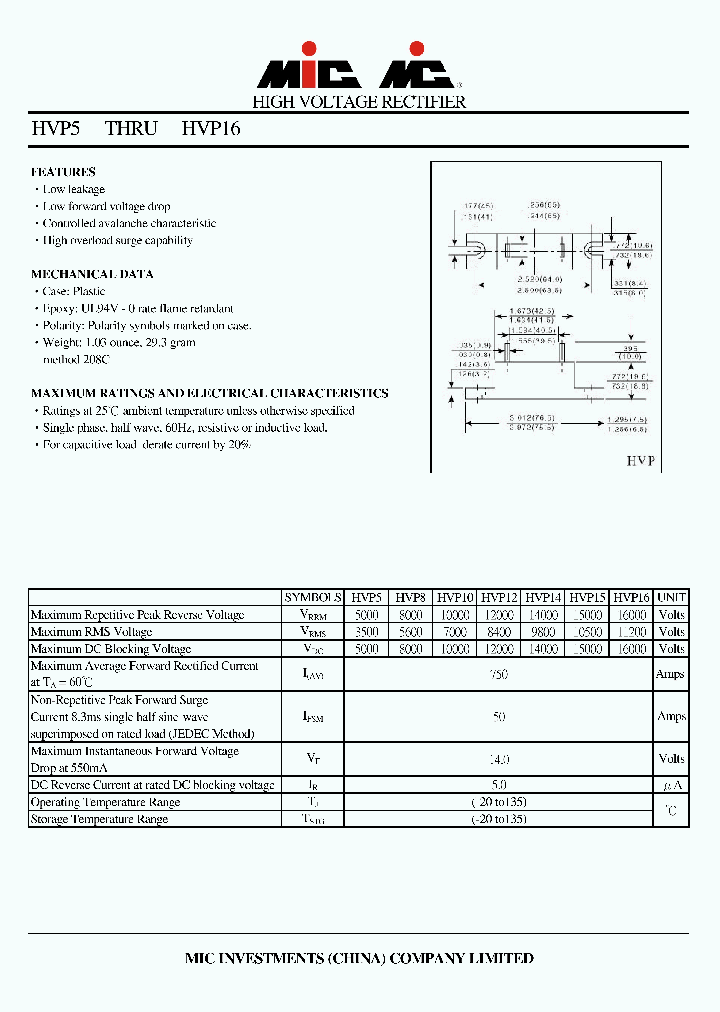 HVP10_4688521.PDF Datasheet
