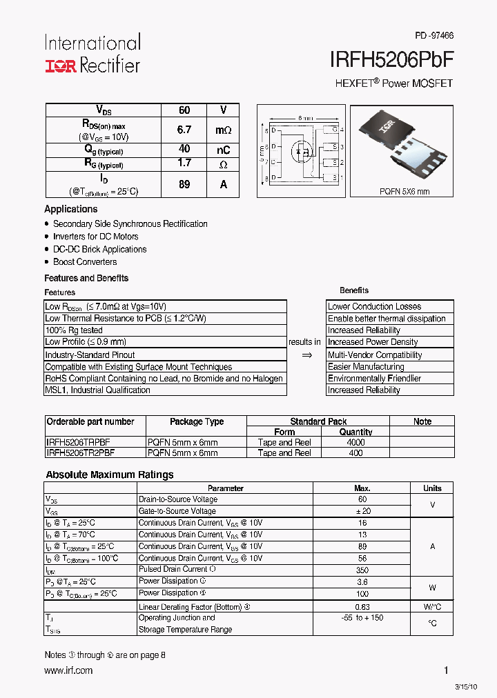 IRFH5206PBF_4666744.PDF Datasheet