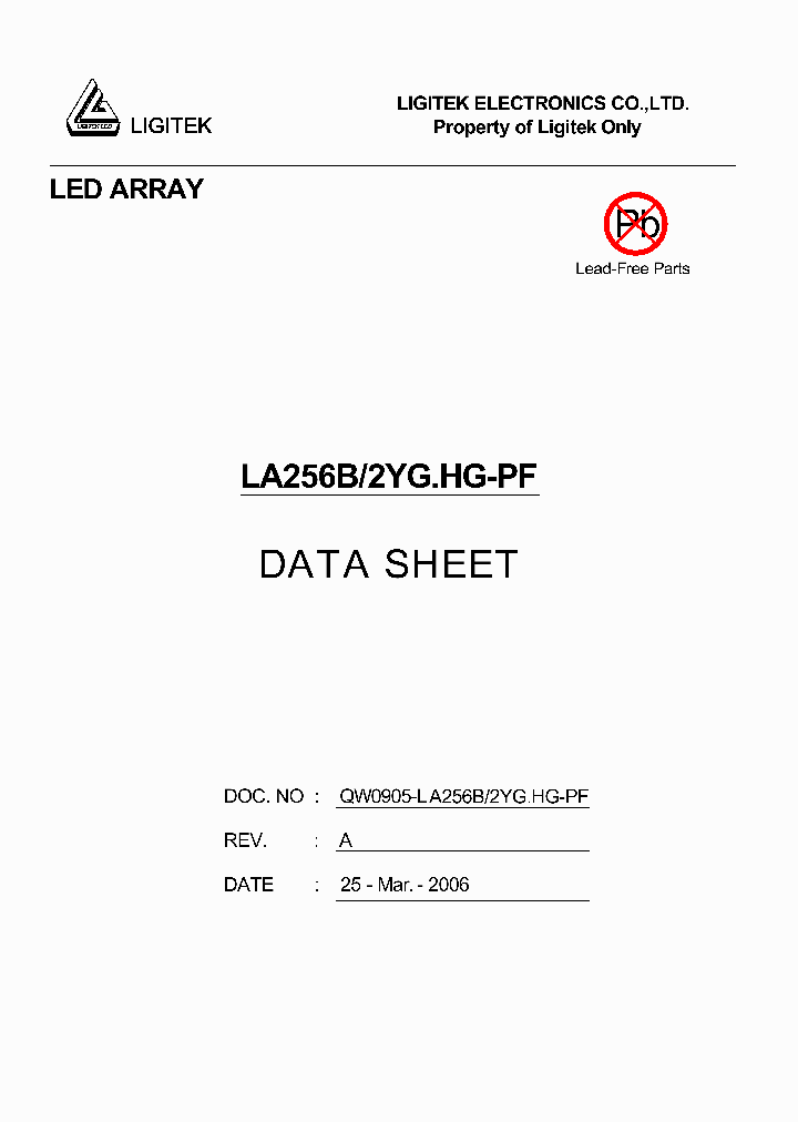 LA256B-2YGHG-PF_4883357.PDF Datasheet