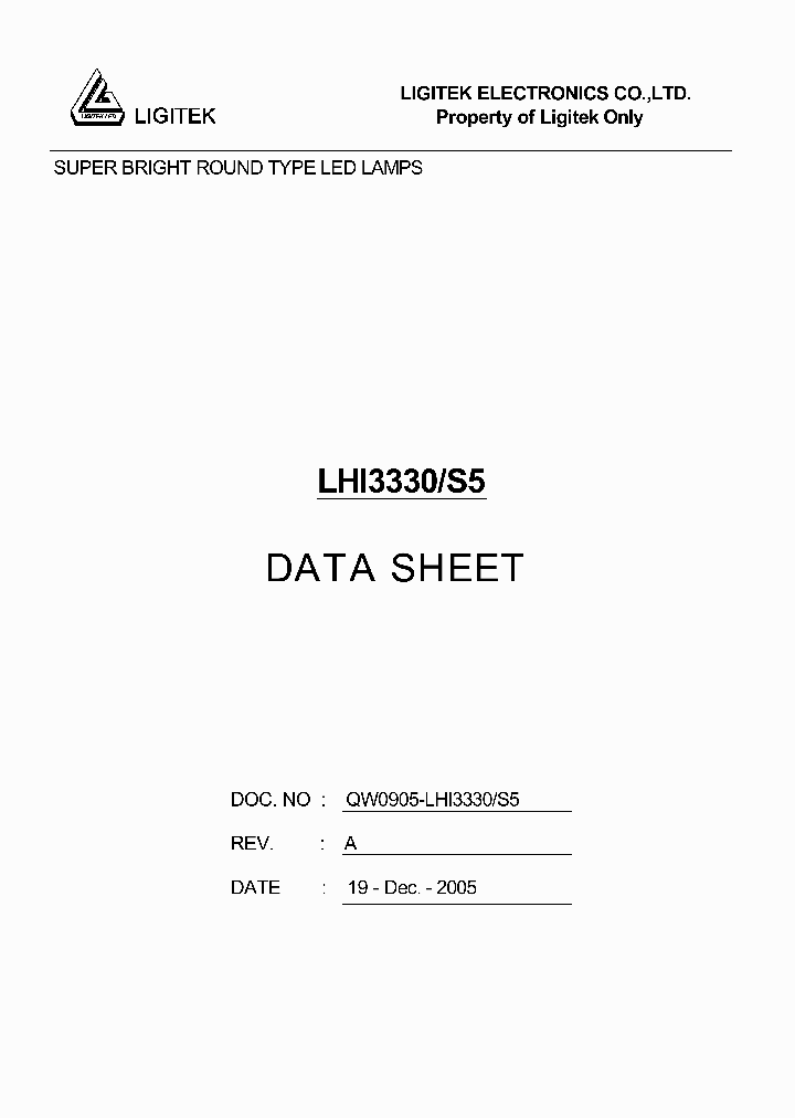 LHI3330-S5_4846613.PDF Datasheet