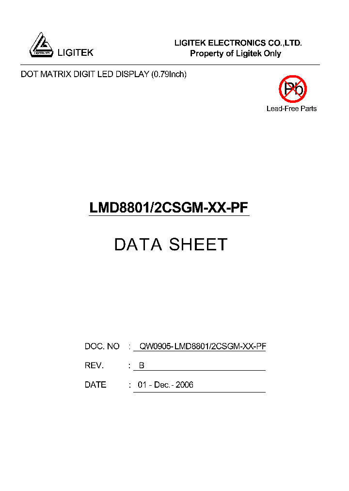 LMD8801-2CSGM-XX-PF_4568049.PDF Datasheet